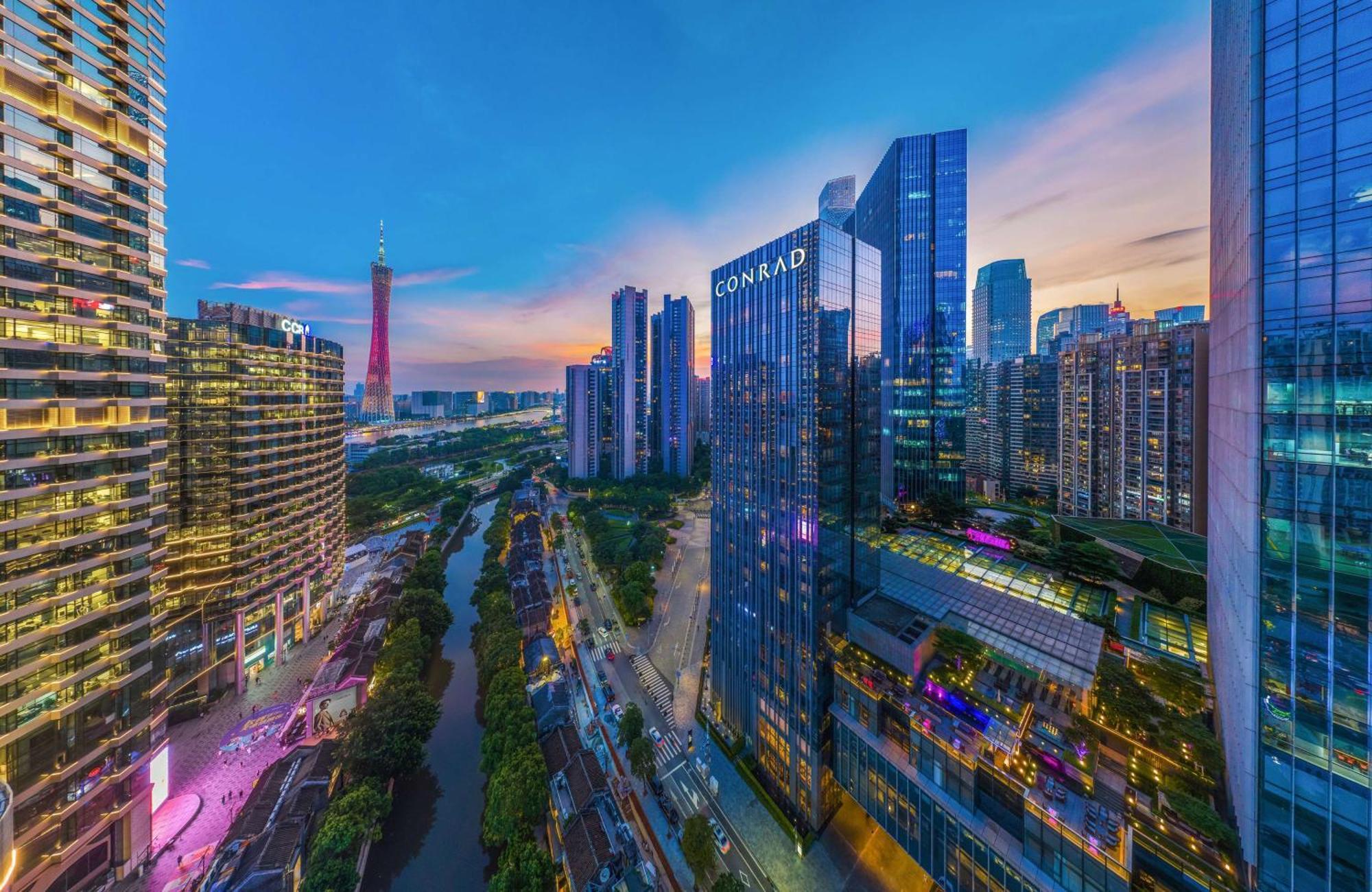 Conrad Guangzhou Ξενοδοχείο Εξωτερικό φωτογραφία