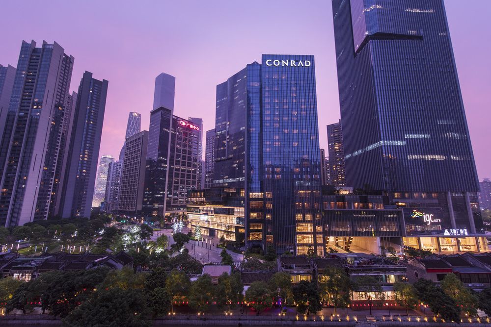 Conrad Guangzhou Ξενοδοχείο Εξωτερικό φωτογραφία